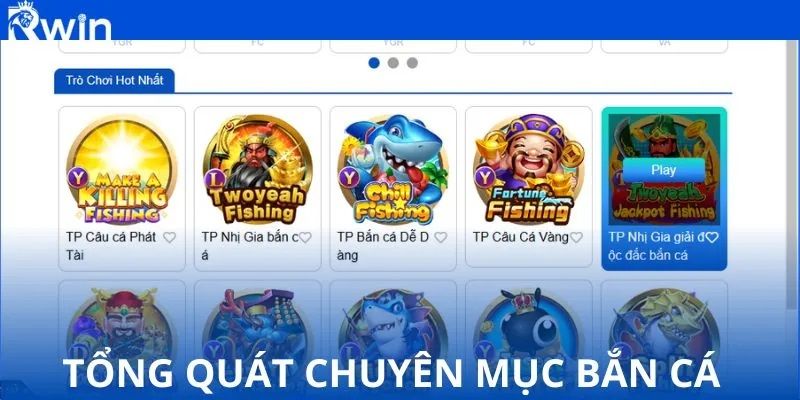 Giới thiệu game bắn cá Rwin